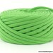 Recycled T Shirt Yarn Bright Green 33 Yards Crafting Cord