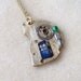Doctor Who Pocket Watch Necklace "The First Question"