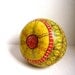 RESERVED for Ana vintage hand painted gourd