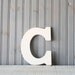 Wooden Letter // Industrial Display