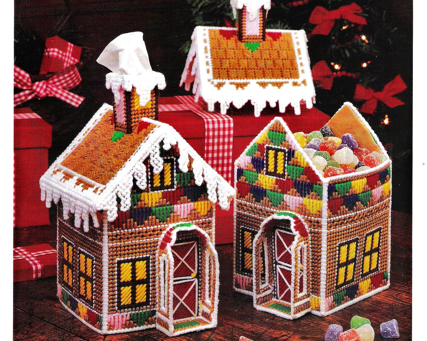 Plastic Canvas Gingerbread House Pattern By StitchySpot On Etsy