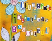 Beautiful You (8 x 10)  print