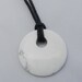SALE Nursing Necklace - White Howlite Stone Pendant