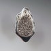 Silver Druzy Statement Cocktail Ring