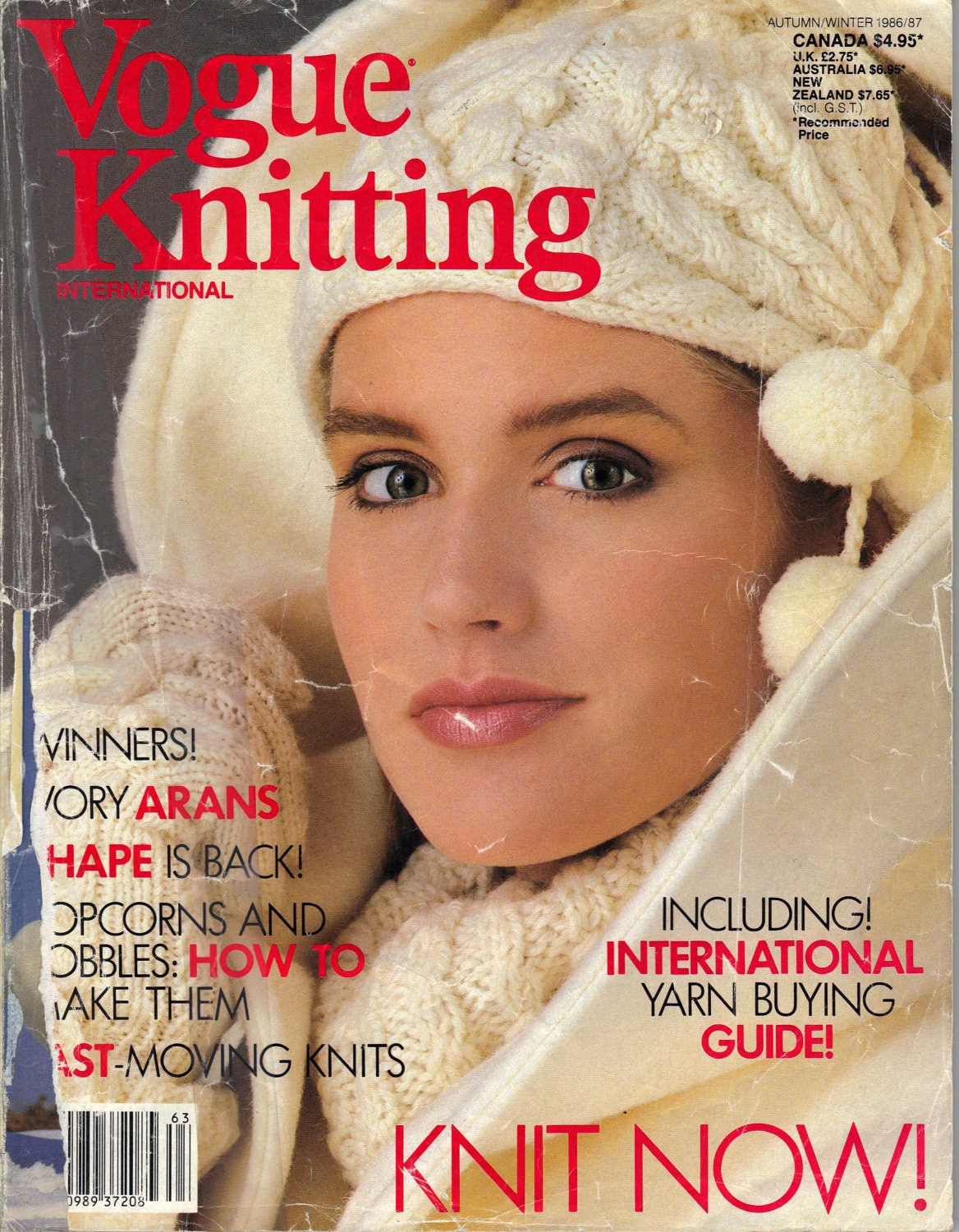 Vogue Knitting Magazine Autumn Winter 1986/87
