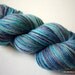 Hand dyed Yarn, Bamboozled Sock, SW Merino Bamboo, "Victory"