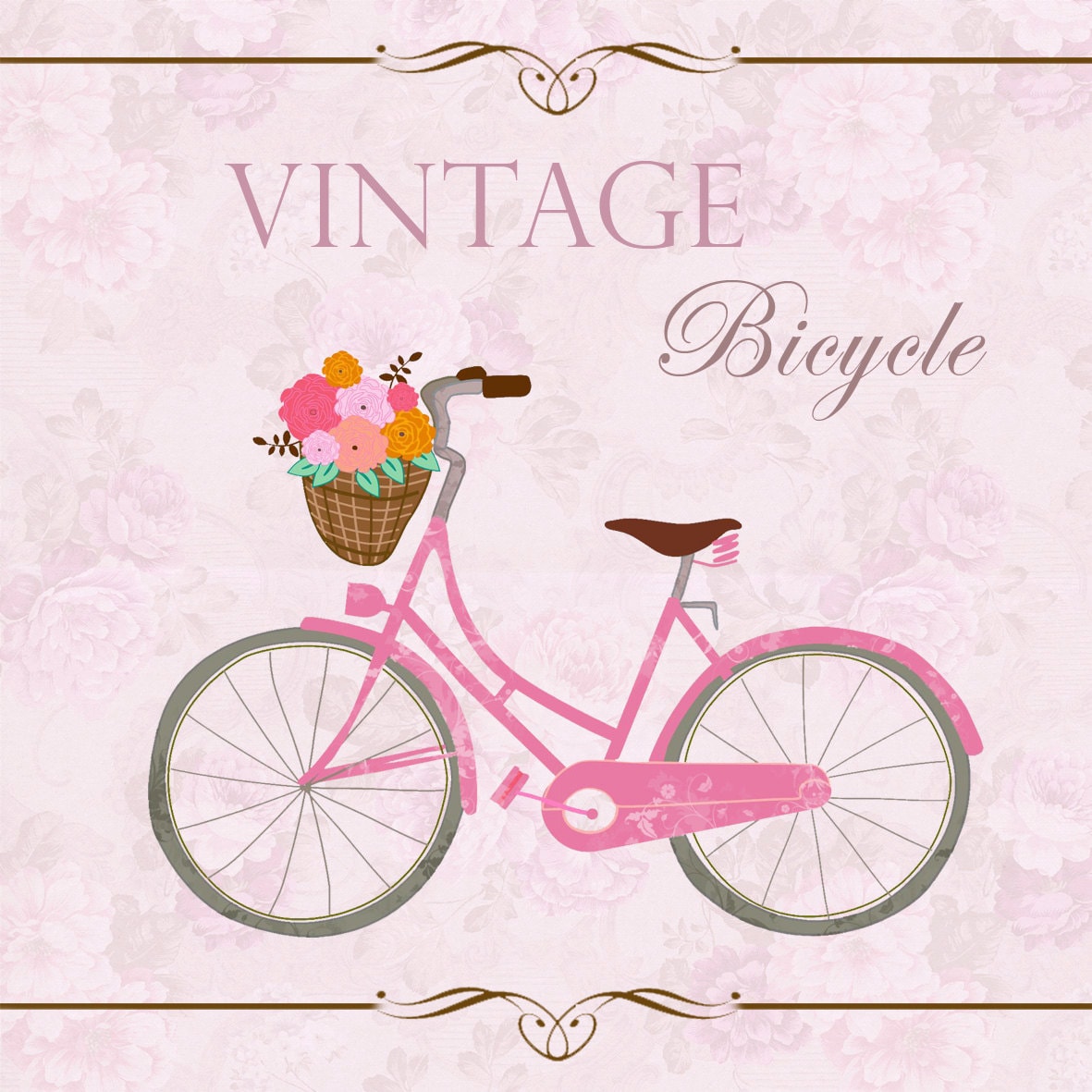 vintage bicycle clip art free - photo #28