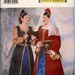 Butterick 6197 Misses Historical Renaissance Costume Pattern Dress Petticoat Headpiece Veil Size 22-26W Plus Size