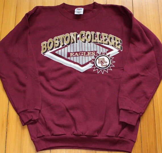 Vintage Boston College Eagles Crew Neck Sweatshirt by VintMintage