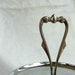 Reserved Aimee - Large Vintage Kromex Tray - stainless steel, 2 tiers, cupcake stand