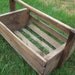 Vintage Wood Clam Basket / Beach Cottage Decor / Harvest Basket