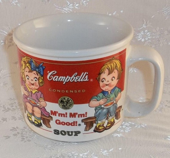 Vintage Campbell's Soup Chili Cereal MUG Bowl