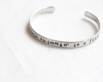 Pink Floyd Lyric Cuff