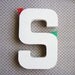 Paper Mache Large Letter S - Creative Supply