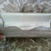 Vintage metal clutch silver