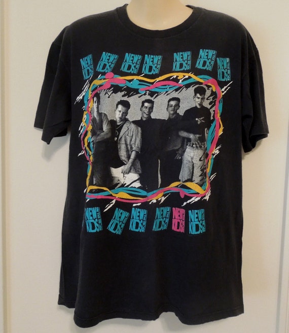 REDUCED Vintage New Kids on the Block NKOTB 1989 Group Shot 2