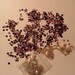 Mixed Vintage Sequins Pink Gold Black