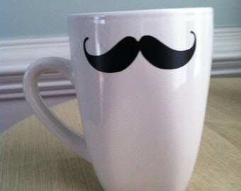 Fun Mustache Coffee Mug
