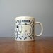Vintage Taylor Ng Le Chien Mug - French Blue