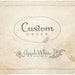 Custom listing for Vasiliki