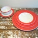Pink Flamingo Pyrex Place Setting Pyrex Dishes Pyrex Plates