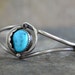 1960s Navajo Turquoise and Silver Bracelet