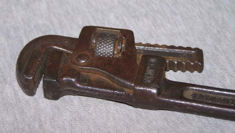 Pipe Wrench Vintage Trimont Mfg. Co. Trimo 6 Tool