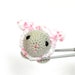 Cotton Candy lamb MochiQtie amigurumi - Crochet amigurui mochi size mini toy / doll