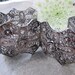 Finely Crafted Antique Silver Filigree Panel Bracelet Intricate Wirework