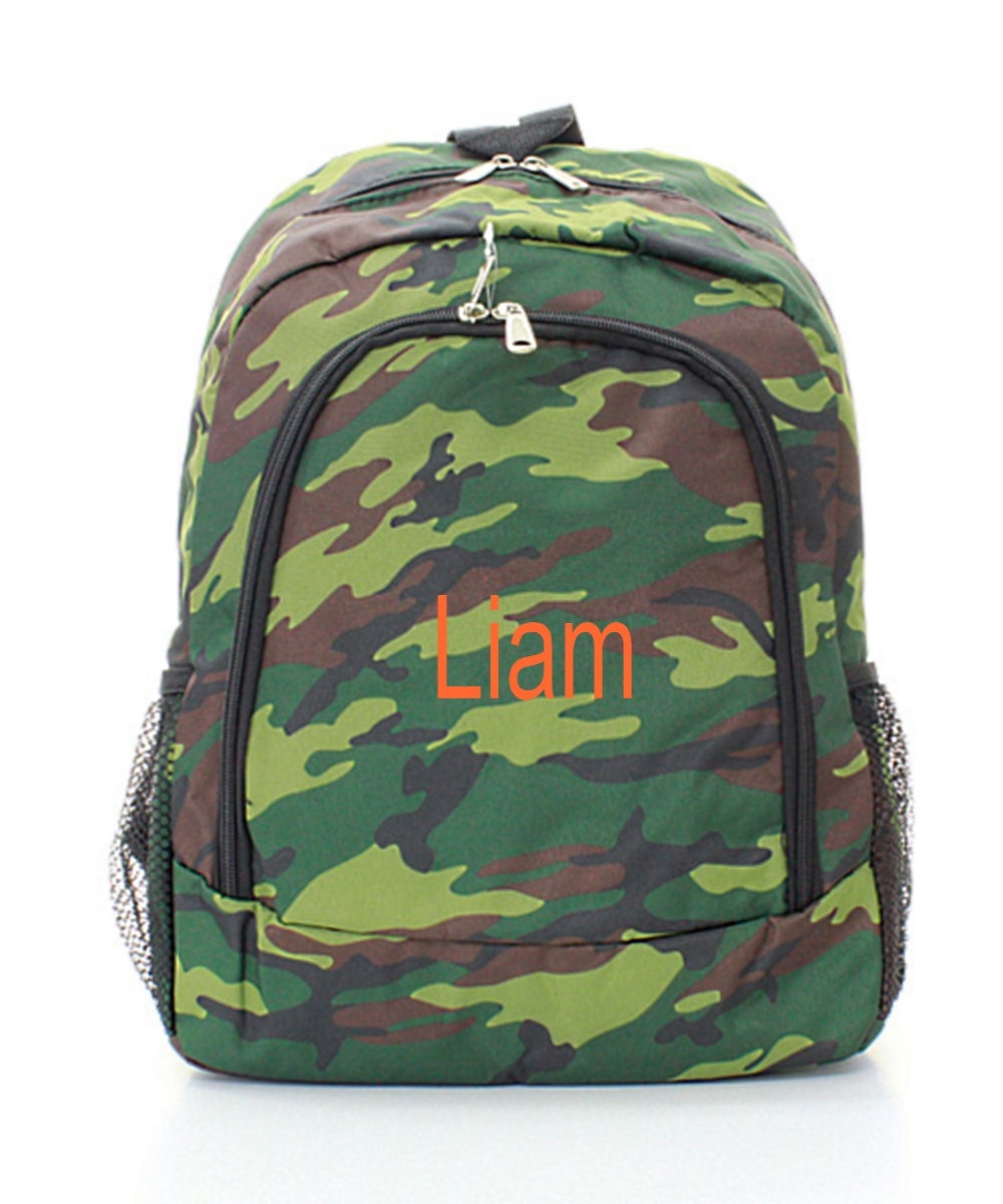 camouflage kids backpack