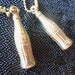 Vintage Coca Cola Brass Keychains Set of 2 1960's Mid Century Collectible