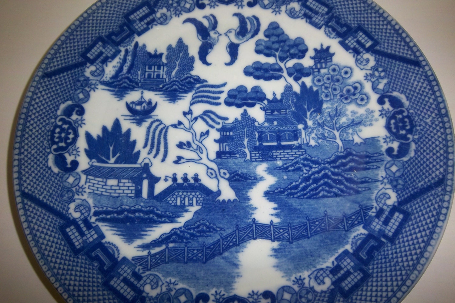 vintage-japanese-dinner-plate-blue-white-transferware-haute-juice