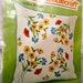 Bucilla Crewel embroidery pillow decorator 16 inch square KIT