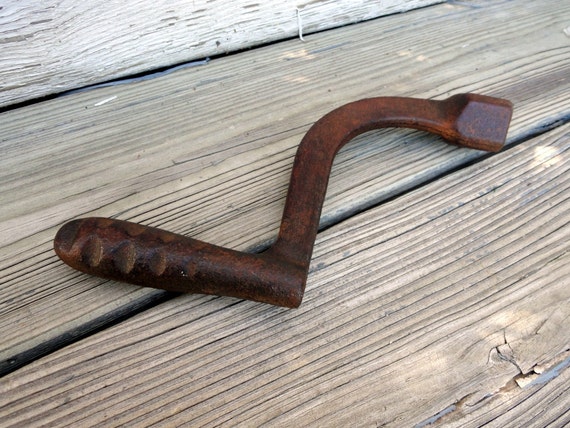 Antique Engine Crank Handle Perfect for Use or Display