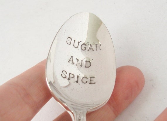 Sugar and Spice Spoon