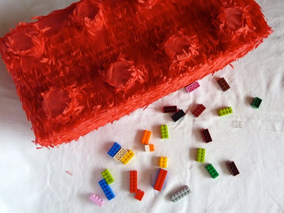 Pinata: lego brick Il_570xn