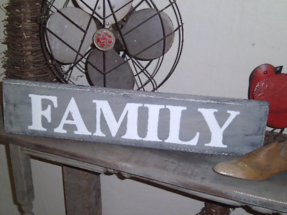 Family Hand Painted Sign