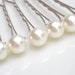 Ivory Bridal Hair Pins... Chic Wedding Hair Pin Accessory