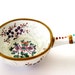 Reserved Vintage Porcelain Bowl Pot Purple Green