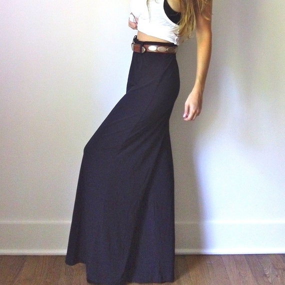 black palazzo dress pants