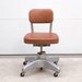 Vintage Industrial Cole Steel Leather Desk Chair