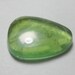 Superior Green Tourmaline Buff-top baroque cab Top color natural 4.45 ct Reduced Price