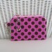READY-TO-SHIP Pink Coin Purse / Pink Change Purse / Womens Change Purse