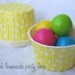 Yellow PoLkA DoT NuT/CANDy/PoRTiON CuPS-Gumballs, Snacks, Nuts, Cupcakes-Birthday Parties-Showers-25ct