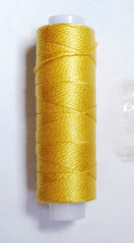 Pearl Iris Cotton Thread size 8color lt.old gold 676 by nella0626