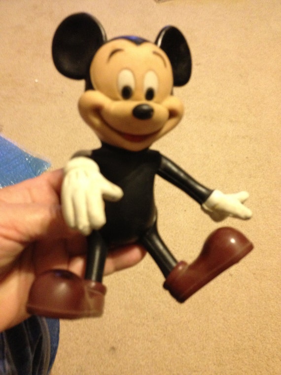 rubber mickey mouse doll