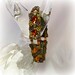 Orange Glow Art Deco Bracelet