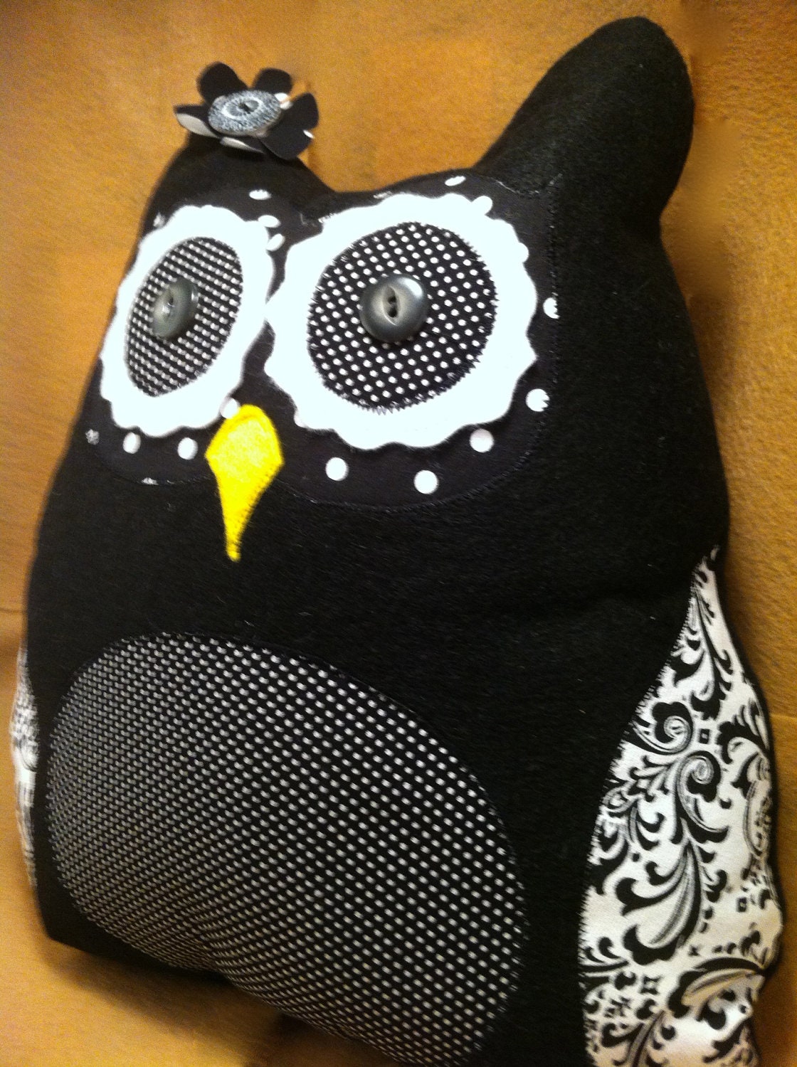 large stuffed owl