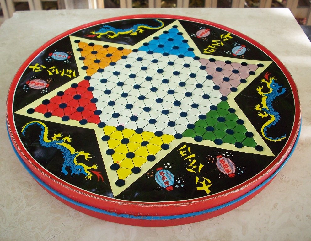 vintage chinese checkers
