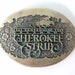 REDUCED Cherokee Strip Days - 1893 to 1993 - Brass Belt Buckle - ADM